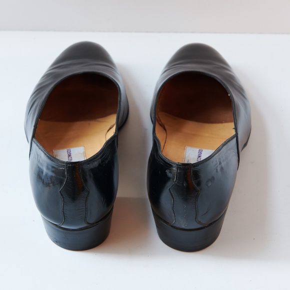 80s - SUSAN BENNIS - WARREN EDWARDS - Loafer - Men\'s - 10 - BLK Leather main image 4
